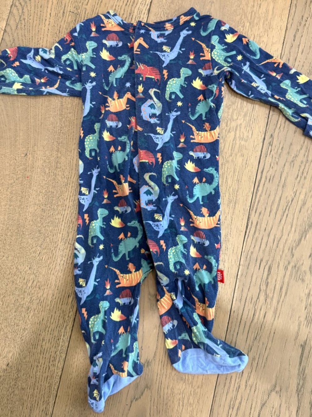 Magnetic Me Talon-Ted Modal Magnetic Footie, 0-3 Months
